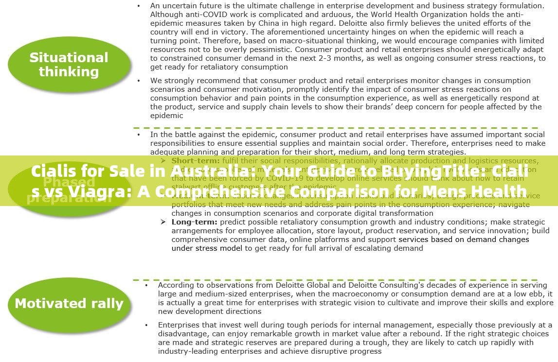 Cialis for Sale in Australia: Your Guide to BuyingTitle: Cialis vs Viagra: A Comprehensive Comparison for Mens Health - 