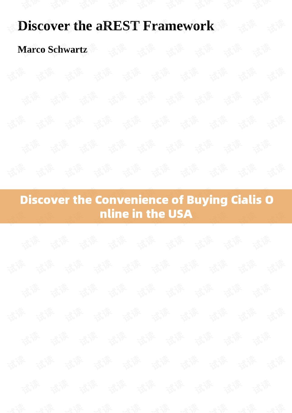 Discover the Convenience of Buying Cialis Online in the USA