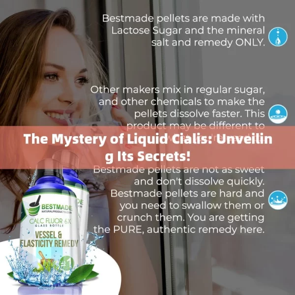 The Mystery of Liquid Cialis: Unveiling Its Secrets!