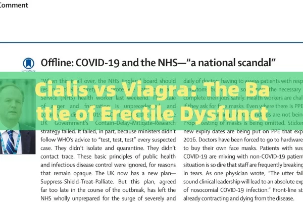 Cialis vs Viagra: The Battle of Erectile Dysfunction Drugs, Cialis Vs Viagra: A Comprehensive Comparison