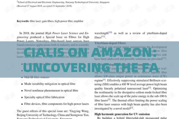 CIALIS ON AMAZON: UNCOVERING THE FACTS, Cialis on Amazon: A Comprehensive Guide