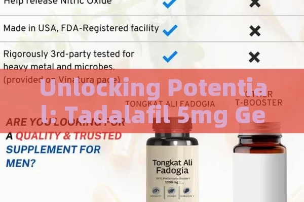 Unlocking Potential: Tadalafil 5mg Generic Prices in Spain