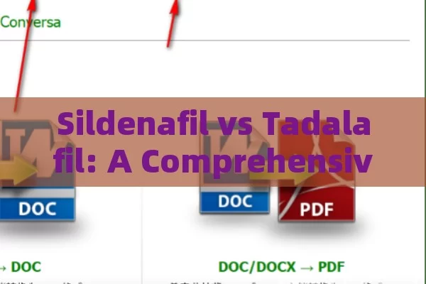 Sildenafil vs Tadalafil: A Comprehensive Comparison and Decision Guide